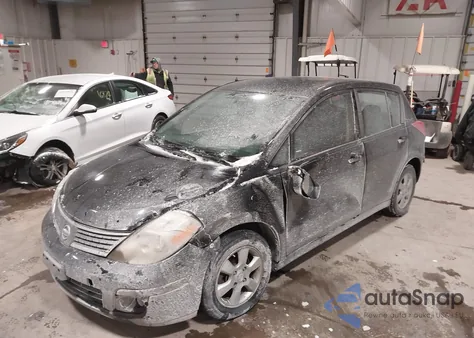 2007 Nissan Versa 1.8Sl from USA, damaged, VIN 3N1BC13E47L356464